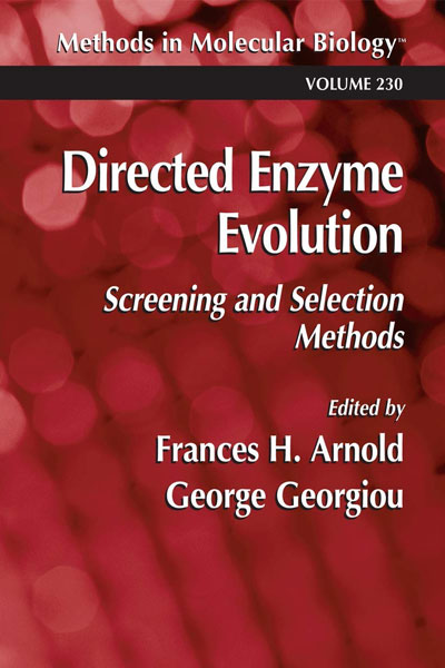 Directed Enzyme Evolution cover - a book by Nobel Prize in Chemistry winner, Frances Arnold.