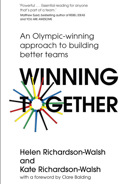 Winning Together cover - a book by Olympic hockey gold medallists, Kate and Helen Richardson-Walsh.