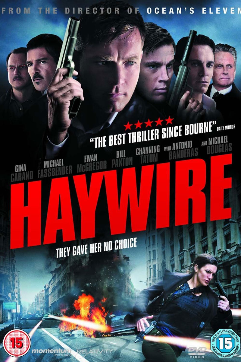 Haywire movie cover - starring Channing Tatum.