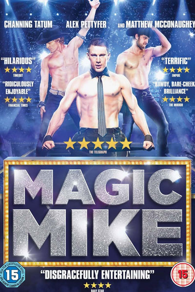 Magic Mike movie cover - starring Channing Tatum.