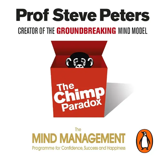 The Chimp Paradox cover - a management programme designed to build confidence, success, and happiness.