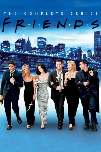 Friends TV series cover - starring Courteney Cox.